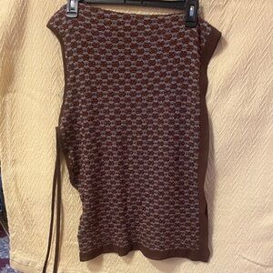 Brown and Gray scarf